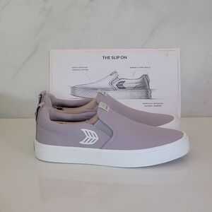 CARIUMA SLIP-ON Light Grey Canvas Off-white logo sneakers UNISEX